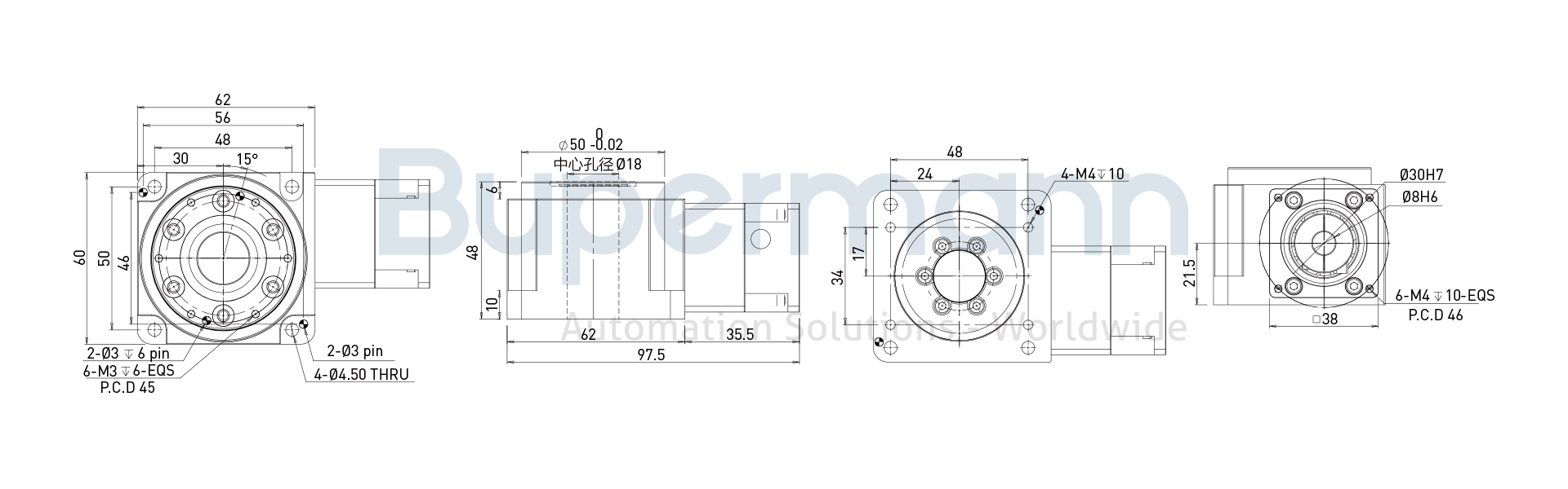 BPHB060H-030-SV海波齿旋转平台安装图纸.png BPHB060H-030-SV海波齿旋转平台安装图纸.png