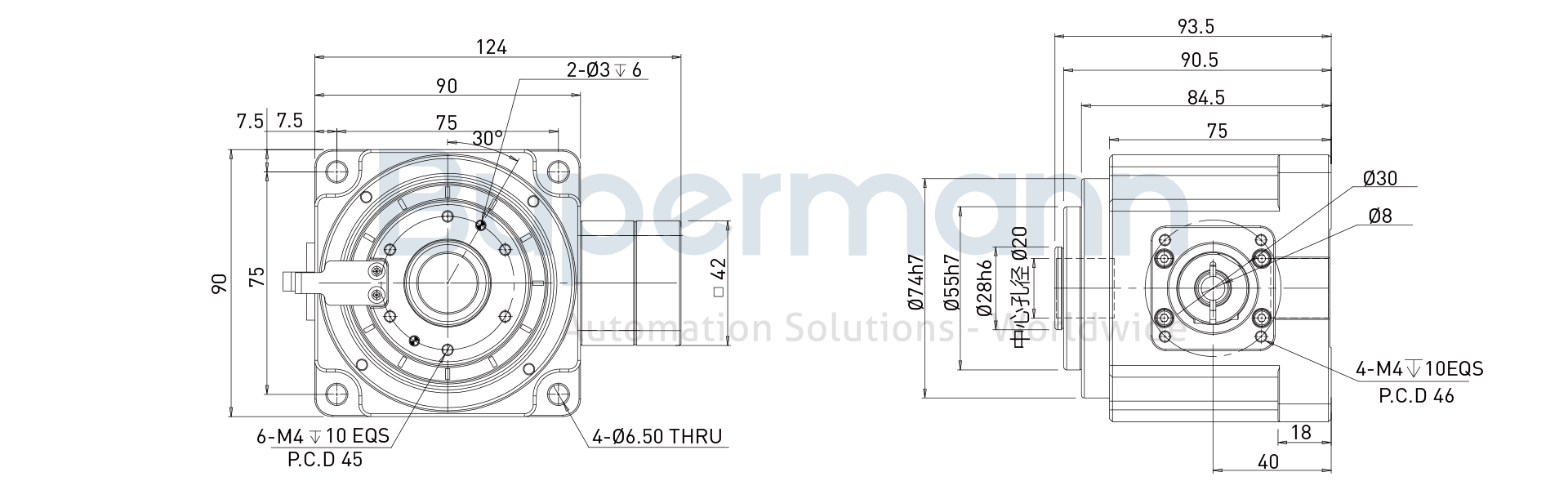 BPHB090L-003-SV海波齿旋转平台安装图纸.png BPHB090L-003-SV海波齿旋转平台安装图纸.png