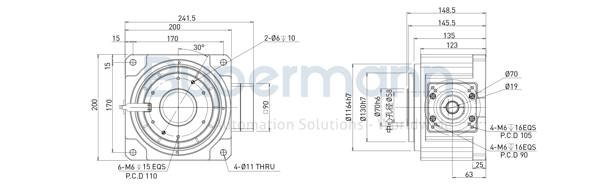 BPHB180L-004-SV海波齿旋转平台安装图纸.png BPHB180L-004-SV海波齿旋转平台安装图纸.png